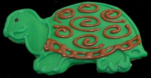 Hand Dec. Cookies - Turtle