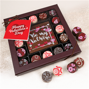 Valentine's Day Heart Gourmet Belgian Chocolate Truffle Gift Box