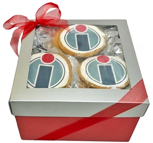 Logo Cookies - Gift Box, one dozen