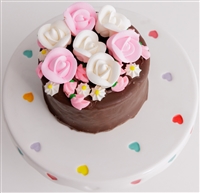 3" Mini Cake with Roses