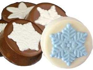 Snowflake Oreo® Cookies, Chocolate Covered, ea.