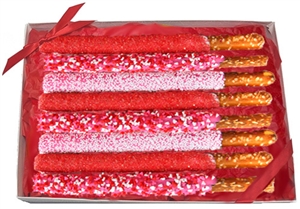 Pretzel Rods Valentine Gift Box of 8