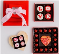 Valentine Tower Mini-Truffles Love Oreos Hearts