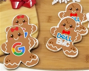 Direct Print Logo Cookies Gingerbread Man