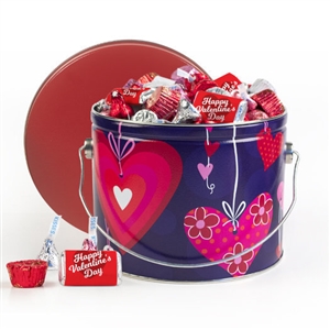 Valentine's Day Hearthstrings Candy Tin, 3.5 lb Mix