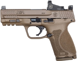 Smith & Wesson M&P M2.0 Compact FDE Crimson Trace Optic (NO Safety) 9mm 13382