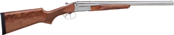 Stoeger Coach Gun Supreme: Double Triggers Polished Nickel 12GA