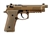 Beretta M9A3 FDE: Threaded Barrel Vertec Grip 9mm Decocker Only, JS92M9A4GM