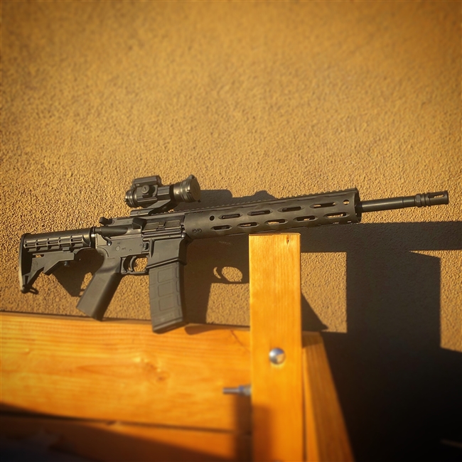 Ruger AR556 w/ DigiTrigger and Strikefire ii Optic