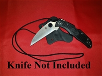 Custom Spyderco  Endura Wharncliff Kydex Sheath Only