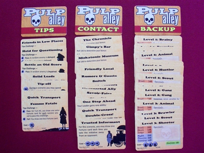 1372 - Backup & Contacts Deck ( 45 mini-cards)