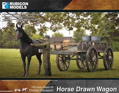 280090 - 28mm Horse Drawn Wagon