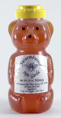 Hot Garlic Honey - 12 oz. Honey Bear