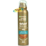 Garnier Ambre Solaire Natural Bronzer Quick Drying Dark Self Tan Body Mist 150ml