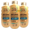 3x Garnier Ambre Solaire Natural Streak Free Bronzer Self Tan Lotion 200ml