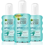 3x Garnier Ambre Solaire Hydrating Refreshing After Sun Spray 200ml