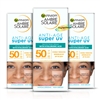 3x Garnier Ambre Solaire Anti Age Super UV Face Protection Cream SPF50 50ml