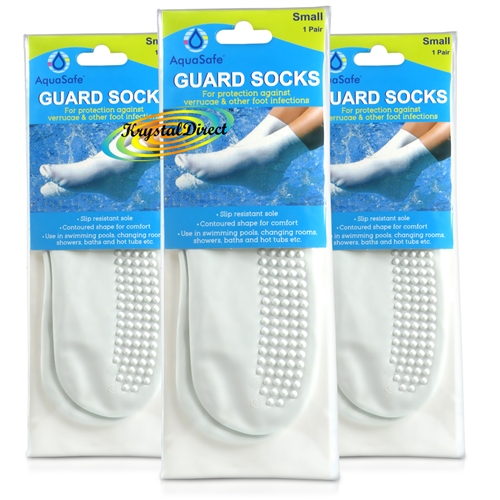 3x Aqua Safe Guard Socks Small 1 Pair
