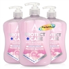 3x Astonish Protect & Care Liquid Soap Hand Wash Peony Bloom 600ml