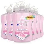6x Astonish Protect & Care Liquid Soap Hand Wash Peony Bloom 600ml