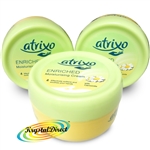 3x Atrixo Enriched Moisturising Hand Cream with Camomile 200ml