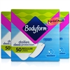 3x Bodyform Classic 50 Regular Daily Panty Liners Sanitary Pads