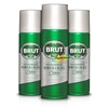 3x Brut Original Long Lasting Anti Perspirant Spray 200ml