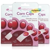 3x Carnation Corn Caps 5 Self Adhesive Medicated Hard Corn Removal Plasters