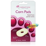 Carnation Adhesive Oval Felt Corn 9 Pads Foot Corn Pressure Pain Relief