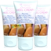 3x Carnation Heel Cream Rehydrates Dry Skin Restores Cracked Heels 50ml