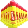 12x Carmex Classic Moisturising Lip Balm Salve Tube 10g