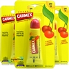 3x Carmex Cherry Moisturising Lip Balm Tube SPF15 Dry Chapped Cracked Lips 10g