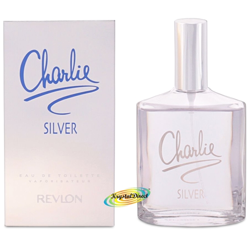 Revlon Charlie Silver Eau De Toilette EDT Spray 100ml Womens Fragrance