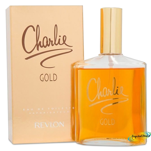 Revlon Charlie Gold Eau De Toilette EDT Spray 100ml Womens Fragrance