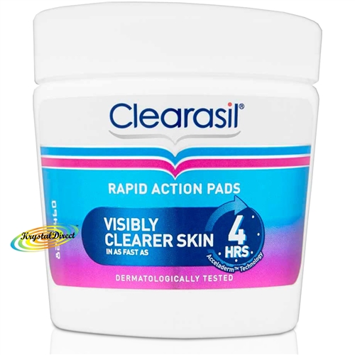 Clearasil Ultra Rapid Action Pads 65's