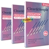 3x Clear & Simple LH Ovulation Test Strips 5 Tests 20mlU of Sensitivity