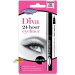 Colorsport Diva 24 Hour Eyeliner BLACK - Water & Smudge Proof