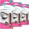 3x Colorsport Diva Eyebrow Definer BROWN