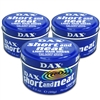 3x Dax Short & Neat Blue Wax Light Hold Medium Shine Hair Dress 99g Natural Look