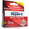 Dentemp Repair It Zinc Free Emergency Dental Repair Broken Dentures Kit