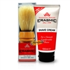 Erasmic Lather Shave Cream 100ml & Natural Pure Bristle Shave Brush