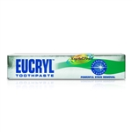 Eucryl Fresh Mint Fluoride Teeth Whitening Stain Removal Toothpaste 50ml