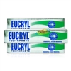 3x Eucryl Fresh Mint Fluoride Teeth Whitening Stain Removal Toothpaste 50ml