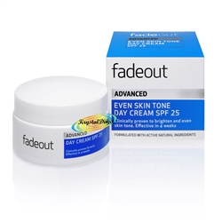 Fade Out Advanced Even Skin Tone Day Cream SPF25 50ml Natural Ingredients