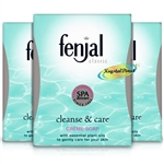 3x Fenjal Classic Luxury Cleanse & Care Creme Soap 100g