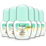 6x Fenjal Classic Luxury Anti Perspirant Roll On 50ml