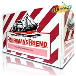 24x Fisherman's Friend Cherry Menthol Sugar Free Lozenges Sweeteners 25g