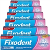 6x Fixodent Original Complete Denture Adhesive Cream 40g Hold Seal & Comfort