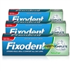 3x Fixodent Neutral Complete Denture Adhesive Cream 40g Hold Seal & Comfort