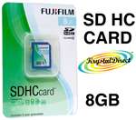 Fujifilm SDHC Memory Card 8GB Class 4
